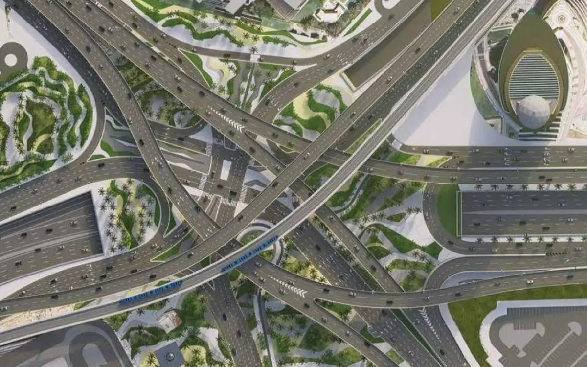 دبي تحتوي زحام الـ10 أضعاف بـ70 مشروع طرقي
